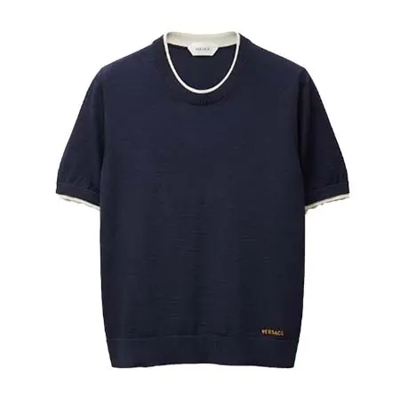 ヴェルサーチェ(VERSACE) アパレル(洋服) ウール ニット Tシャツ 1025723-1A17823_1U040