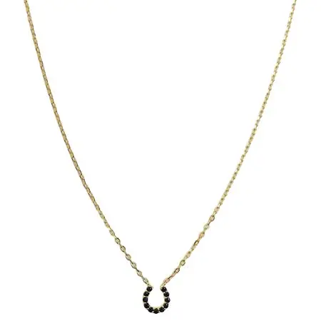 ジェラージェン(JeRagen) Horseshoe Onyx Pendant SV925