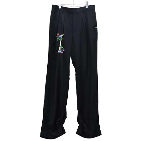 ニューローズ(NewRose) Tuck Hem Pants / hand embroidery