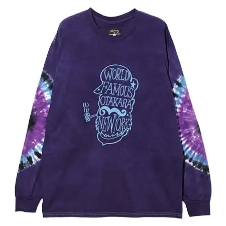 オタカラエヌワイシー(OTAKARA NYC) Long Sleeve T Tie Dye Tee – World Famous SX1844