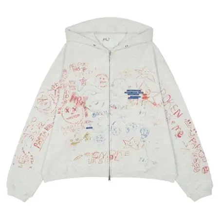 パリーハリウッド(PALY HOLLYWOOD) JOSHUA TREE DOUBLE ZIP HOODIE