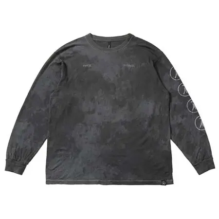 P.P.C.E.(ピーピーシーイー) Uneven Dye Wool Long T-shirt