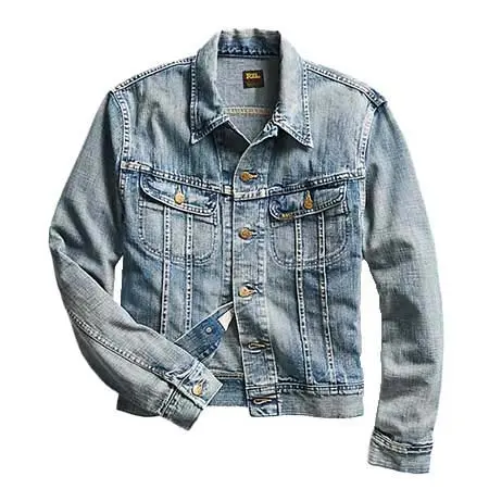 RRL(ダブルアールエル) Leeland インディゴ デニム トラッカー ジャケット 493761