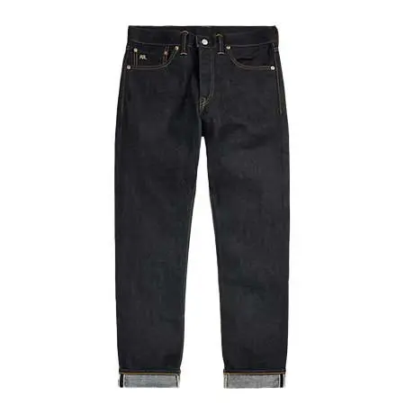 RRL(ダブルアールエル) ハイ スリム イーストウエスト セルビッジ ジーンズ 100029118