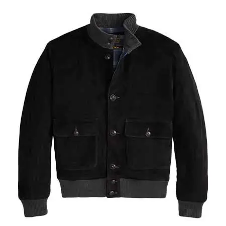 RRL(ダブルアールエル) スエード ボンバー ジャケット 100056657