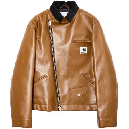 sacai(サカイ) Carhartt WIP Leather Jacket 25-03857M-42