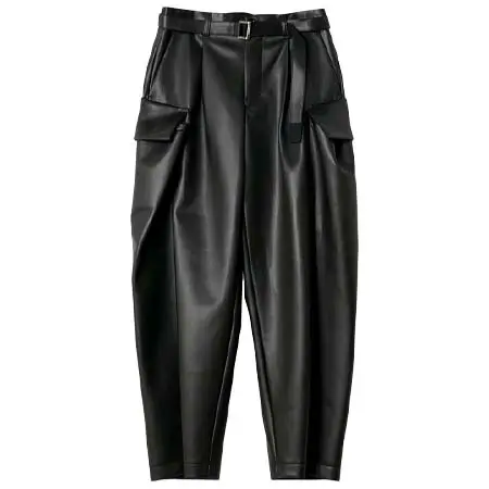 sacai(サカイ) Faux Leather Pants 25-03750M-13