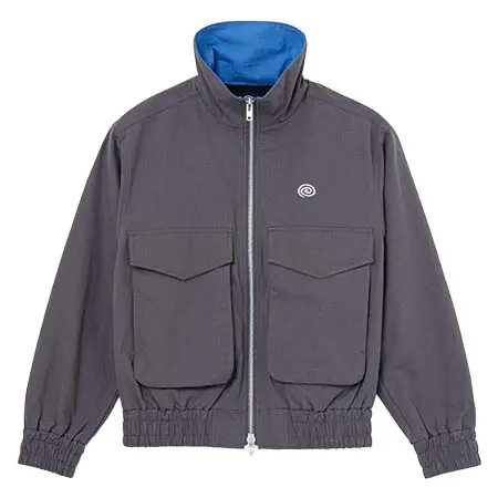 スーナーオアレイター(SOL soonerorlater) Cotton Ripstop Utility Jacket GRAY