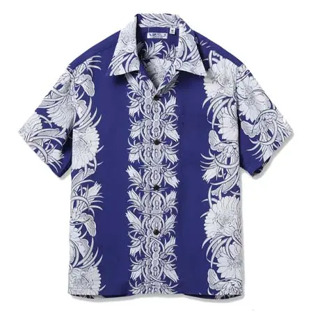 東洋エンタープライズ(トウヨウエンタープライズ) SUN SURF (サンサーフ) Lot No. SS39612 / RAYON HAWAIIAN SHIRT “NIGHT BLOOMING CEREUS BORDER”