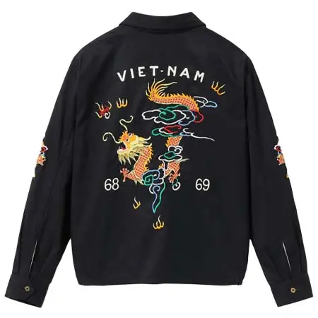 東洋エンタープライズ(トウヨウエンタープライズ) TAILOR TOYO Lot No. TT15879 / Late 1960s Style Cotton Vietnam Jacket “DRAGON”