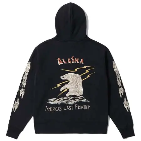 東洋エンタープライズ(トウヨウエンタープライズ) TAILOR TOYO Lot No. TT69652 / SUKA ZIP PARKA EMBROIDERED “ALASKA”