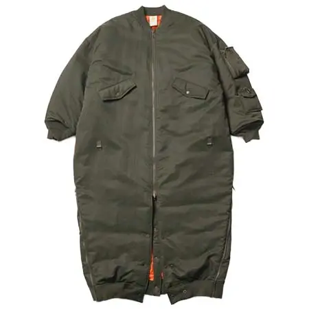 イエローバイタカヒサマスダ(Yellow by TAKAHISA MASUDA) MA-1 ROMPERS