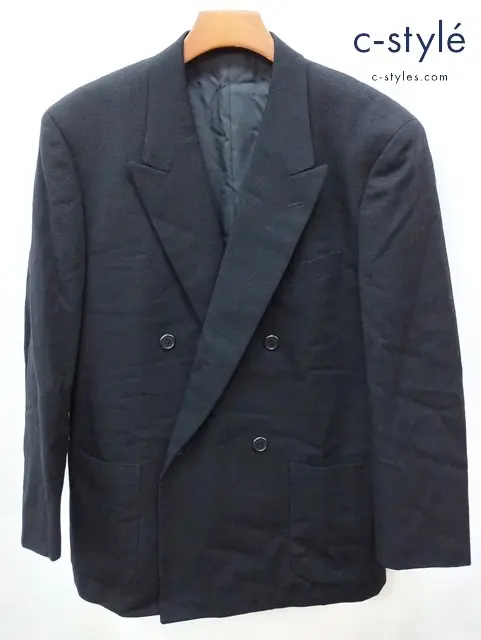 Issey miyake MEN イッセイミヤケメン ダブルテーラードジャケット M ブラック 日本製 9CL13062