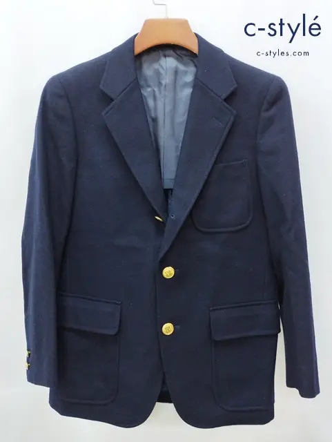 J.PRESS ジェイプレス ジャケット C-90 W-78 T-165 ネイビー ブレザー BMJ-BROV-IA-301