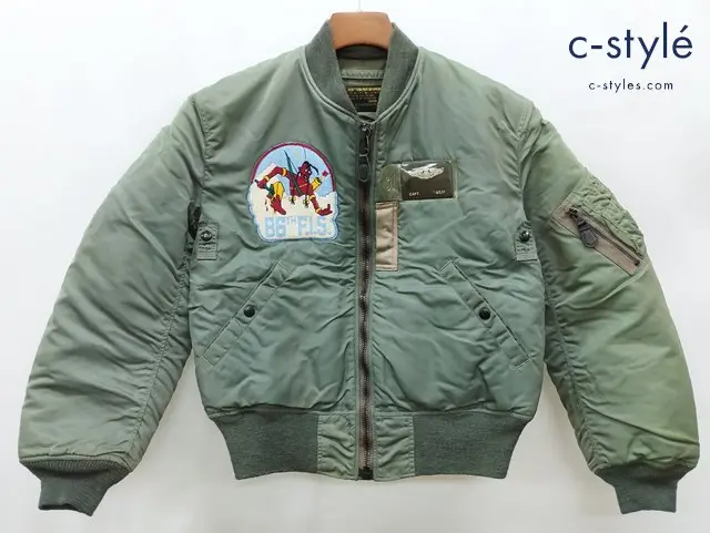 BUZZ RICKSON’S バズリクソンズ フライトジャケット M カーキ MA-1 MIL-J-8279A USAF M13668