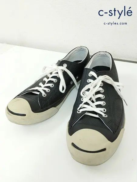 DENHAM×CONVERSE デンハム×コンバース スニーカー 27.5cm ブラック 1CL873