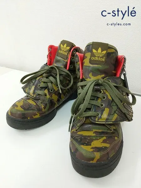 adidas×Jeremy Scott アディダス×ジェレミースコット スニーカー 28cm マルチカラー WINGS CAMO G50726