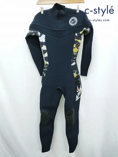 BILLABONG ビラボン ウェットスーツ M ブラック系 日本製 セミドライ レディース