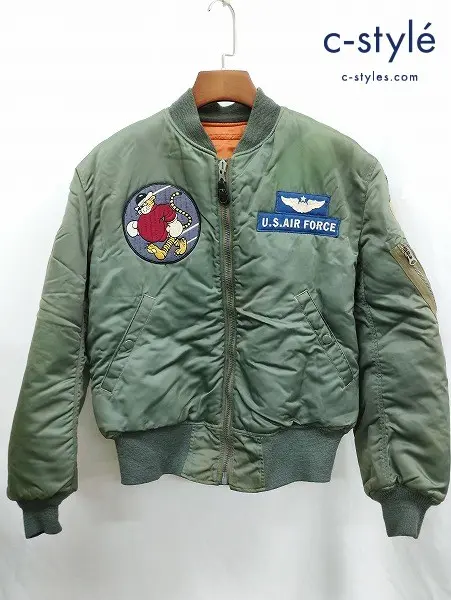 BUZZ RICKSON’S バズリクソンズ フライトジャケット M カーキ MA-1 M13789