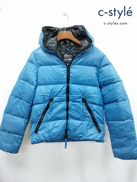 DUVETICA デュベティカ ダウンジャケット 48 ブルー系 DIONISIO ディオニシオ U.2250.00-1035R