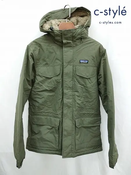 patagonia パタゴニア マウンテンジャケット M カーキ イスマスパーカー ボア 27021FA17