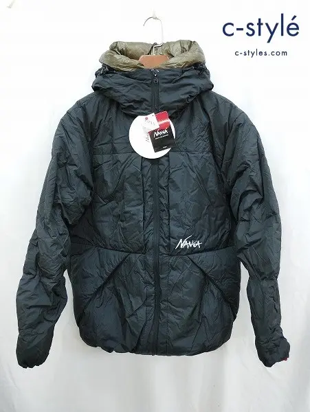NANGA ナンガ ダウンジャケット L ブラック 日本製 NORTHERNLIGHTS DOWN JACKET ノーザンライト 23A37