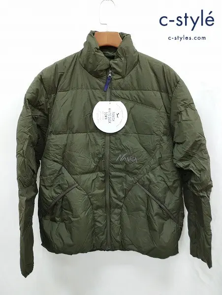 NANGA ナンガ ダウンジャケット L カーキ MAZENO RIDGE JACKET マゼノリッジ 23A68
