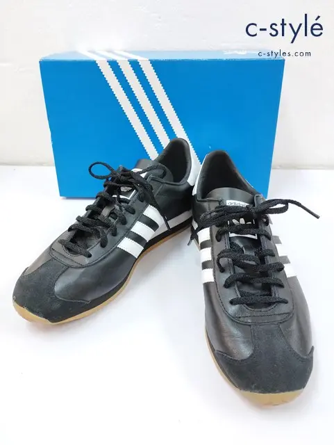 adidas アディダス スニーカー 28cm ブラック×ホワイト COUNTRY OG IE4231