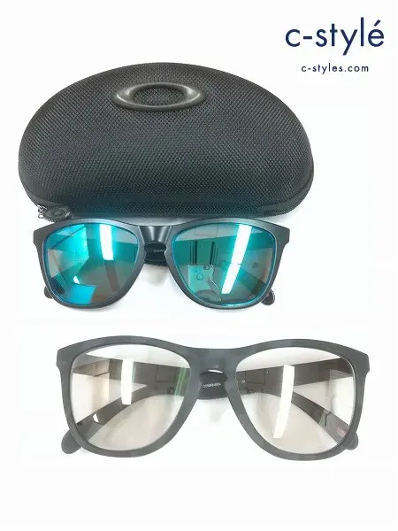 OAKLEY オークリー サングラス 54□17 138 ブラック OO9245-6154 OO9245-6554 度入り