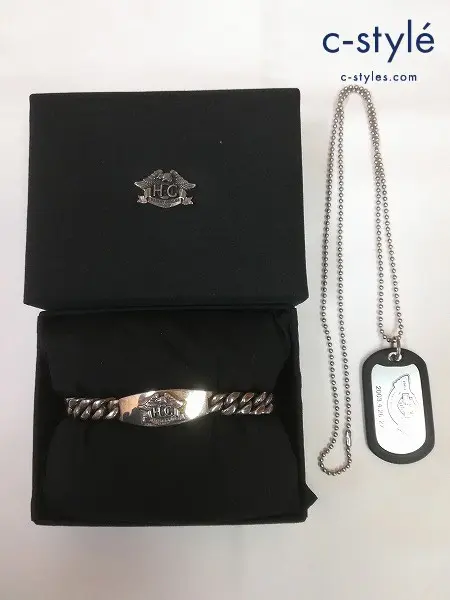 HARLEY-DAVIDSON ハーレーダビッドソン ブレスレット ネックレス シルバー ドッグタグ H.O.G. 925