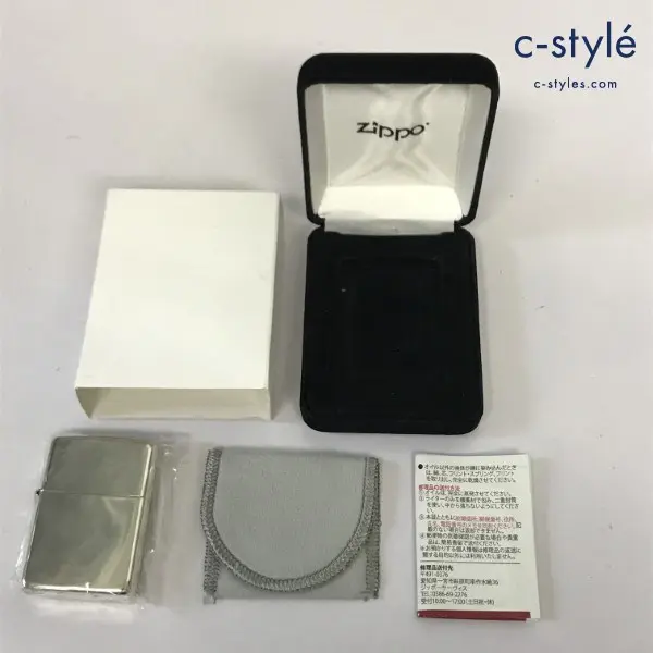 ZIPPO ジッポー オイルライター STERLING シルバー ’21 スターリング