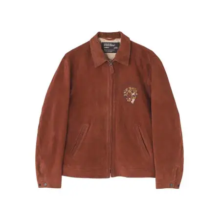 AVIREX (アヴィレックス)  AGED SUEDE SOUVENIR JACKET 7834250008