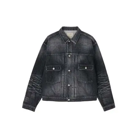 AVIREX (アヴィレックス)  《TFQP》DENIM JACKET TYPE-2nd BLACK USED 7835952201