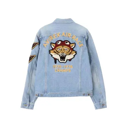 AVIREX (アヴィレックス)  《A.A.R.C》DENIM JACKET ”CHAMPION CUSTOM” 7835252025