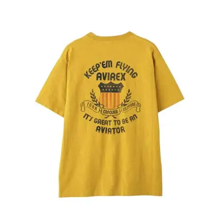 AVIREX (アヴィレックス)  PRINT T-SHIRT ”KEEP EM FLYING” 7836134020