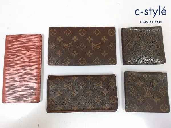 LOUIS VUITTON ルイヴィトン 長財布 ウォレット 二つ折り モノグラム エピ 計5点
