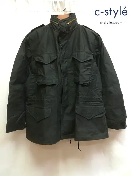 ALPHA INDUSTRIES アルファインダストリーズ フライトジャケット L ブラック M-65 ライナー付き