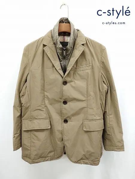 MACKINTOSH LONDON マッキントッシュロンドン 中綿3Bテーラードジャケット M 茶系