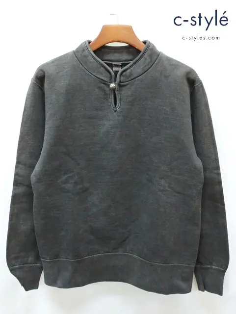 BARNS OUTFITTERS バーンズアウトフィッターズ スウェット L グレー系 日本製 コットン100% COZUN