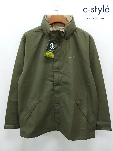 AIGLE エーグル マウンテンジャケット XL カーキ 8504-88410