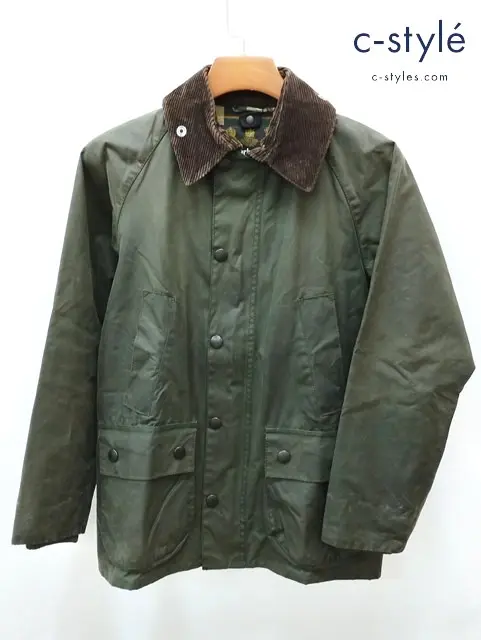 Barbour バブアー ジャケット 34 カーキ SL BEDALE 1102049
