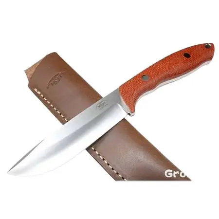 モキ ナイフ(MOKI KNIFE) シースナイフ バーグ  SPG-STRIX オレンジ マイカルタ HM-2025SP