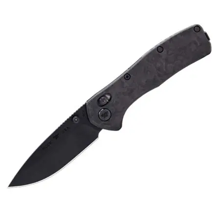 バックナイフ(BUCK KNIVES) 折りたたみナイフ  Carbon Fiber 791 Range Elite – Stealth Run #014 0791CFS-B