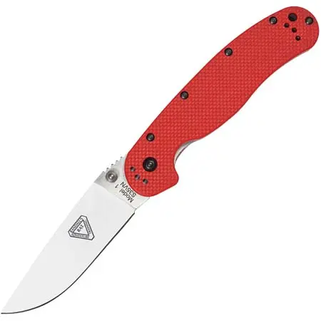 オンタリオ ナイフ(Ontario Knife Company) ライナーロック RAT I Linerlock Red ON8864