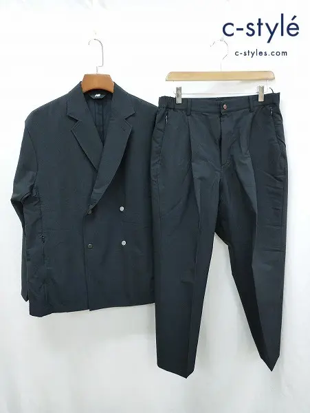 NEW BALANCE ニューバランス ジャケット S パンツ M ブラック セットアップ MET24 JMJL1512 JMPL1504