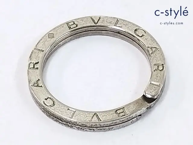 BVLGARI ブルガリ キーリング シルバー ビーゼロワン