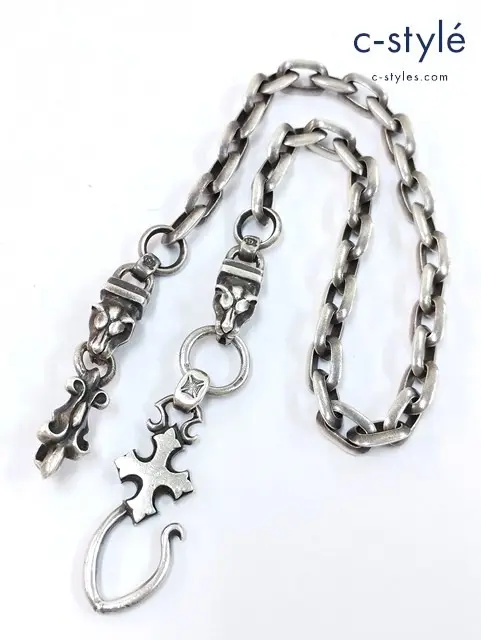 L.S.D ラウドスタイルデザイン ウォレットチェーン シルバー クローズZERO 滝谷源治モデル SILVER