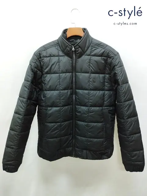 G-STAR RAW ジースターロゥ ダウンジャケット XL ブラック MEEFIC QUILTED JACKET D23965-B958-6484