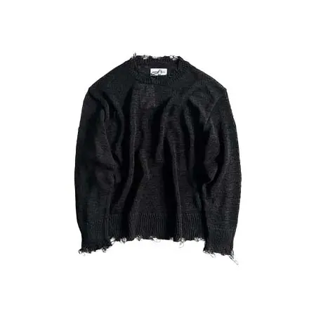 アナーキスト テイラー(anarchist tailor) Dameged Linen Cotton Knit