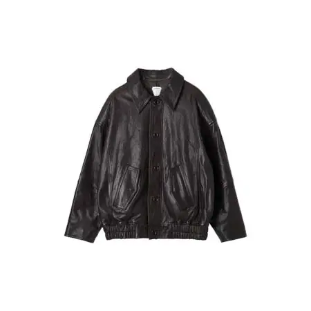 アンステイト(UNSTATE) BOMBER JACKET IN LEATHER